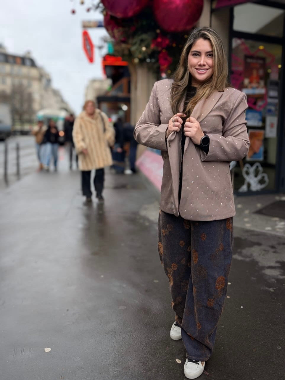 Chaqueta embellecida